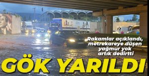BOLU'DA METREKAREYE DÜŞEN YAĞMUR MİKTARI AÇIKLANDI