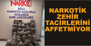 BOLU’DA NARKOTİK EKİPLERİNDEN UYUŞTURUCU OPERASYONU