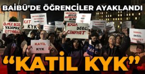 BOLU’DA ÖĞRENCİLER AYAKLANDI… “KATİL KYK”