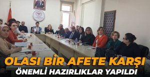 BOLU'DA OLASI BİR AFETE KARŞI ÖNEMLİ HAZIRLIKLAR YAPILDI