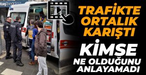 BOLU'DA ORTALIK KARIŞTI... KİMSE NE OLDUĞUNU ANLAYAMADI