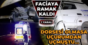 BOLU'DA TIRIN DORSESİ HAYAT KURTARDI... FACİAYA RAMAK KALDI...