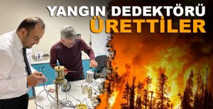 BOLU’DA YANGIN DEDEKTÖRÜ PROTOTİPİ ÜRETTİ
