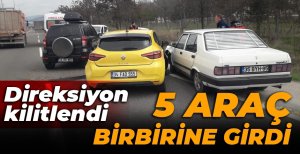 BOLU'DA ZİNCİRLEME KAZA...