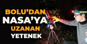 BOLU’DAN NASA’YA UZANAN UZAY FOTOĞRAFÇILIĞI YETENEĞİ