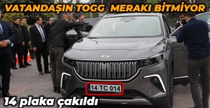 BOLULU VATANDAŞLARIN TOGG SEVGİSİ…