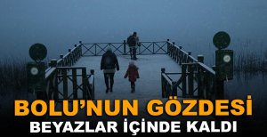 BOLU'NUN GÖZDESİ BEYAZLAR İÇİNDE KALDI