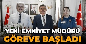 BOLU'NUN YENİ EMNİYET MÜDÜRÜ GÖREVE BAŞLADI...