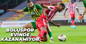 BOLUSPOR EVİNDE KAZANAMIYOR