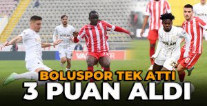 BOLUSPOR TEK ATTI 3 PUANI KAPTI...