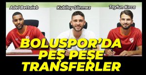 BOLUSPOR'DAN PEŞ PEŞE TRANSFERLER