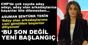"BU SON DEĞİL YENİ BAŞLANGIÇ"