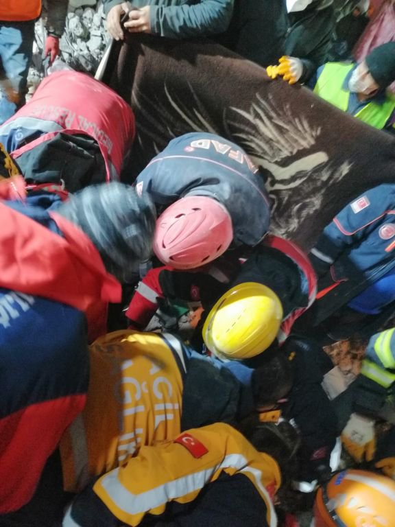 74 SAAT SONRA BOLU AFAD ENKAZDAN ÇIKARDI