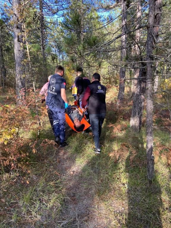 BOLU'DA ÇOBAN, ORMANDA ÖLÜMDEN DÖNDÜ...