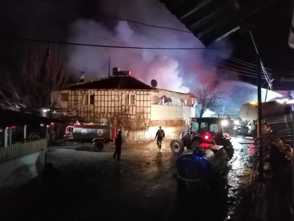 BOLU'DA KORKUNÇ YANGIN...