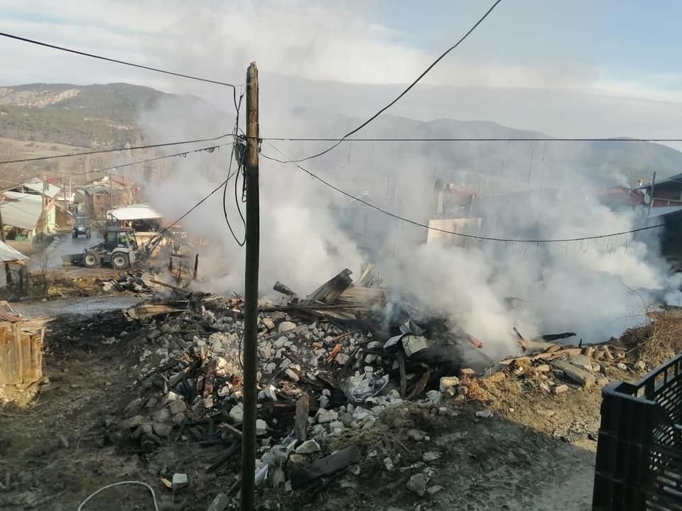 BOLU'DA KORKUNÇ YANGIN...