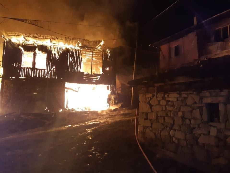 BOLU'DA KORKUNÇ YANGIN...