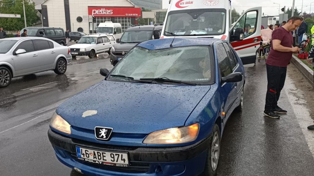 BOLU'DA SANAYİ IŞIKLARINDA KAZA: 1 YARALI