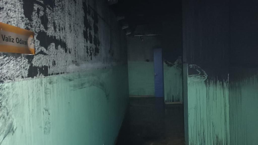 ÖĞRENCİ YURDUNDA YANGIN...