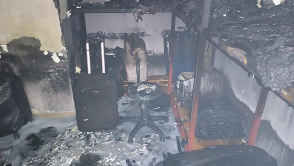 ÖĞRENCİ YURDUNDA YANGIN...