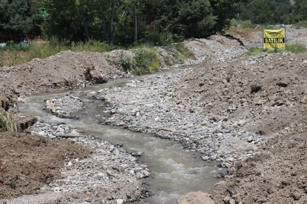 SELİN VURDUĞU D-100'DE ÇALIŞMA BAŞLATILDI...