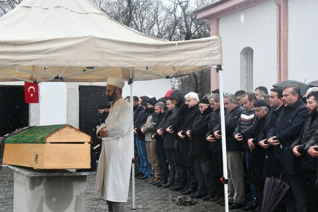 SİYASET DÜNYASI BU CENAZEDE BULUŞTU