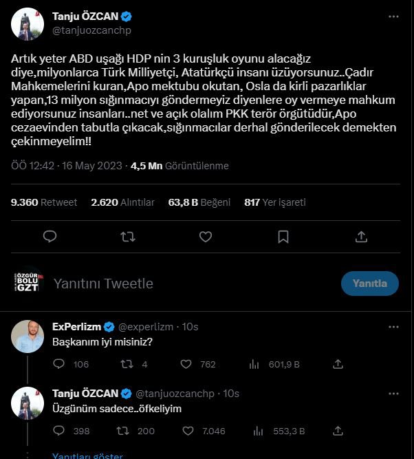 TANJU ÖZCAN İSYAN ETTİ