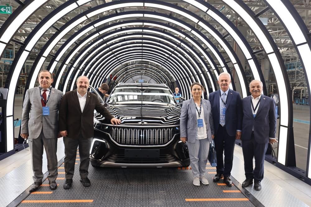 TÜRKER ATEŞ TOGG FABRİKASINI GEZDİ...