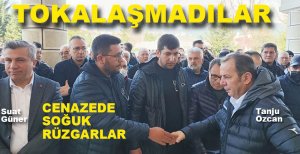 CENAZE NAMAZINDA SOĞUK RÜZGARLAR