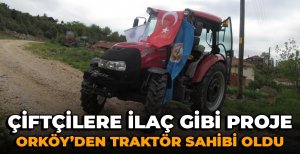 ÇİFTÇİLERE İLAÇ GİBİ GELEN PROJE...