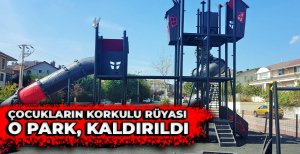 ÇOCUKLARIN KORKULU RÜYASI PARK KALDIRILDI