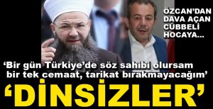 CÜBBELİ AHMET HOCA VE TANJU ÖZCAN ARASINDA KAVGA BÜYÜYOR