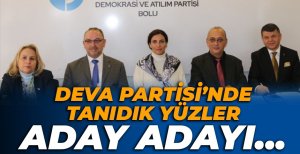 DEVA PARTİSİ ADAY ADAYLARINI TANITTI...