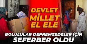 DEVLET MİLLET EL ELE...