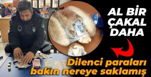 DİLENCİ PARALARI EKMEK ARASI YAPTI