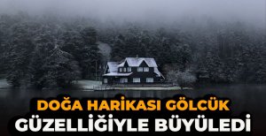 DOĞA HARİKASI GÖLCÜK GÜZELLİĞİYLE BÜYÜLEDİ