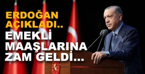 EMEKLİ MAAŞLARINA ZAM GELDİ...