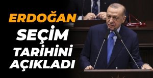 ERDOĞAN SEÇİM TARİHİNİ AÇIKLADI