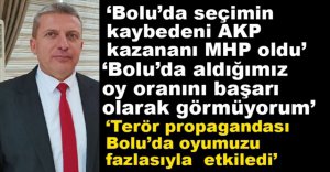 ERSAN TÜRKOĞLU SEÇİM SONUÇLARINI DEĞERLENDİRDİ