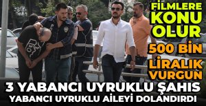 FİLM GİBİ DOLANDIRICILIK... 500 BİN LİRALIK VURGUN...