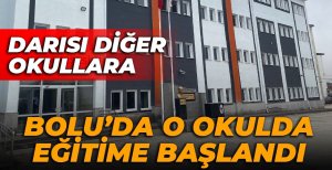 GÜÇLENDİRME BİTEN OKULDA EĞİTİM BAŞLADI