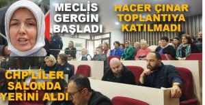 HACER ÇINAR TOPLANTIYA KATILMADI....