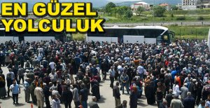 HACI ADAYLARI DUALARLA YOLA ÇIKTI