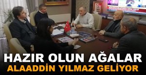 ALAADDİN YILMAZ TEKRAR SİYASET SAHNESİNDE....