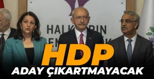 HDP CUMHURBAŞKANI ADAYI ÇIKARTMAYACAK