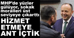 "HİZMET ETMEYE ANT İÇTİK"