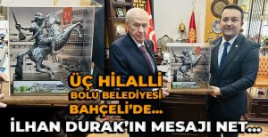 İLHAN DURAK’TAN ÜÇ HİLALLİ BELEDİYE HEDİYESİ… MESAJ NET…