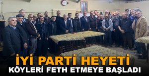 İYİ PARTİ HEYETİ HAMZABEY KÖYÜNDE
