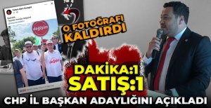 TAHSİN MERT KARAGÖZ ADAYLIĞINI AÇIKLADI...O FOTOĞRAFI KALDIRDI