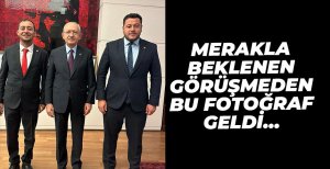 KILIÇDAROĞLU'NU ZİYARET ETTİLER...